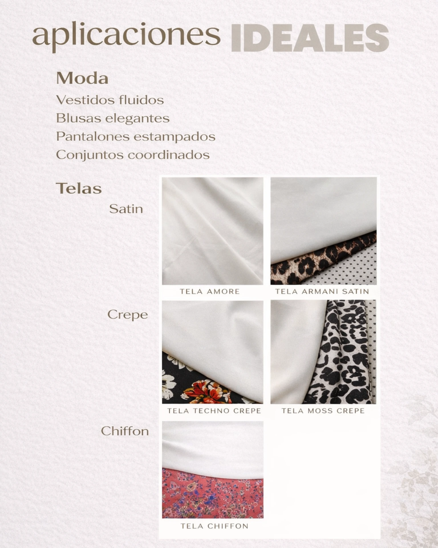 Tendencia Herbario Suave para la temporada Otoño Invierno 26/27